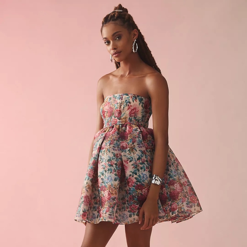 Selkie Strapless Mini Dress